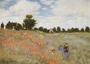 Claude Monet Mohnblumen oil painting reproduction